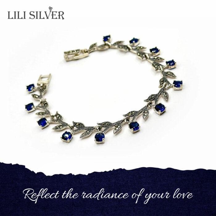 Blue Bracelet - Lilisilver.com